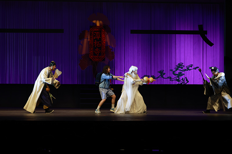 千年古刹传说在舞台“活”起来  《潭柘寺里的小福仙》首演圆满成功