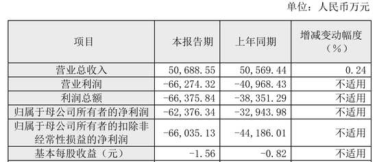 营收同比持平、净利巨亏6亿多！龙芯中科：毛利率仍未恢复至理想水平