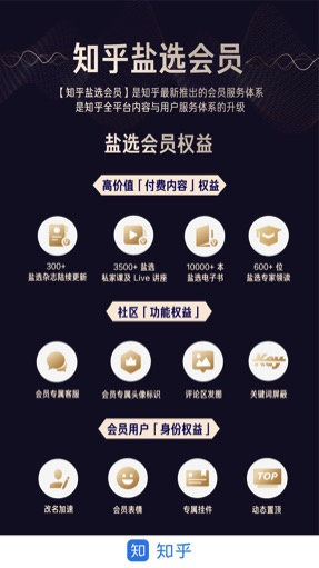 36氪独家丨知乎首次推出全站会员服务“盐选会员”，商业化再进一步