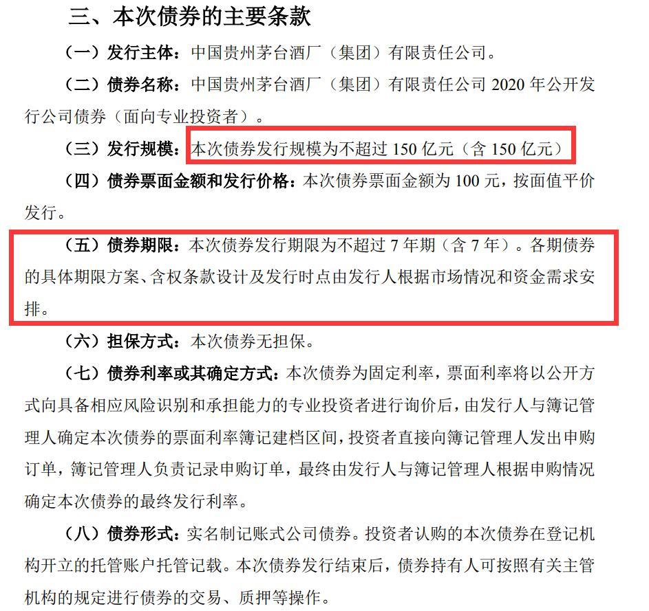 茅台集团拟发债150亿 收购贵州高速部分股权