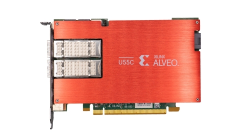 赛灵思推出史上最强大加速器卡Alveo U55C