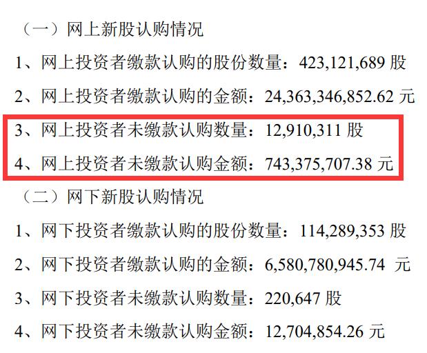 中国移动公告截图